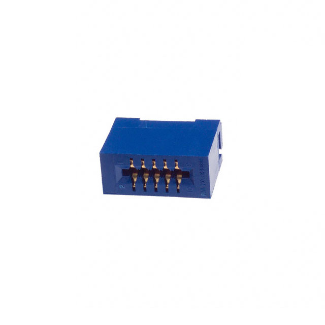 CONN EDGE DUAL FMALE 10POS 0.100