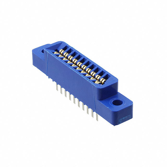 CONN EDGE DUAL FMALE 20POS 0.100
