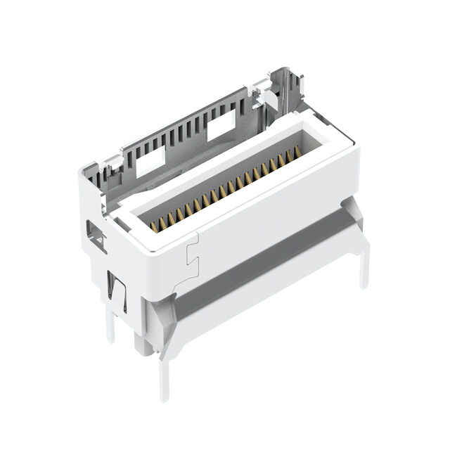 CONN EDGE DUAL FMALE 38POS 0.024