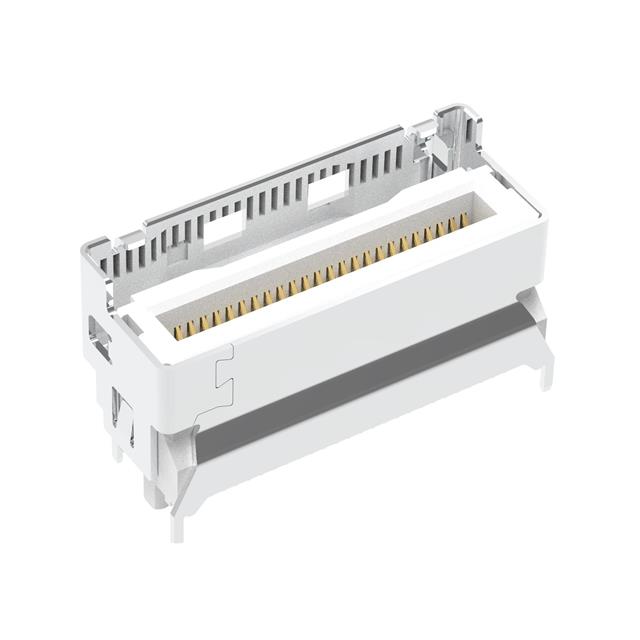MCIO, V/T, 95OHM, 50 PIN, 30U",