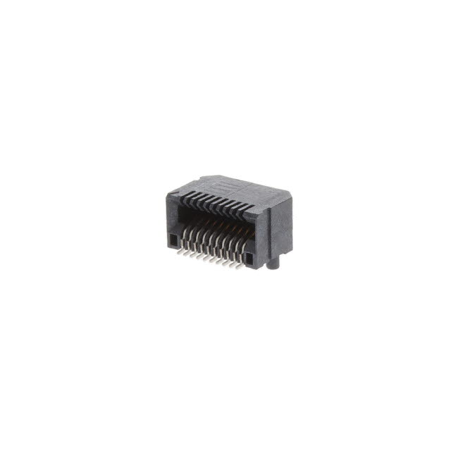 CONN EDGE DUAL FMALE 20POS 0.031