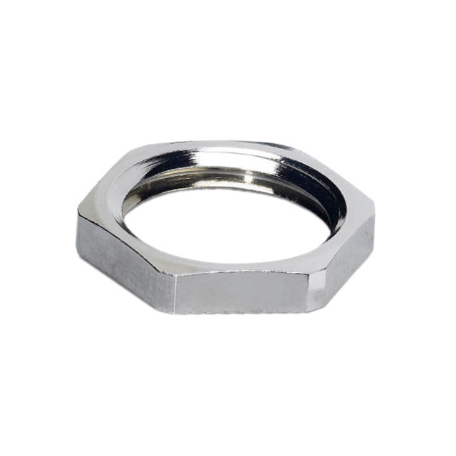 CONN HEX NUT SILVER