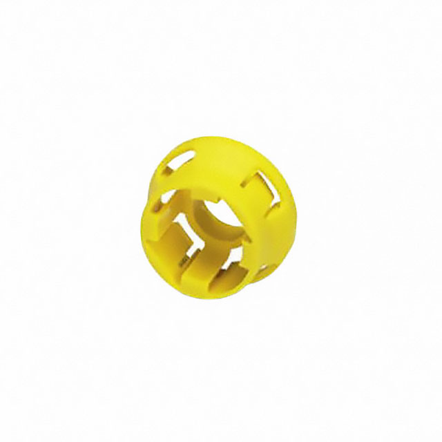 CONN FIXING SLEEVE M12 YELLOW