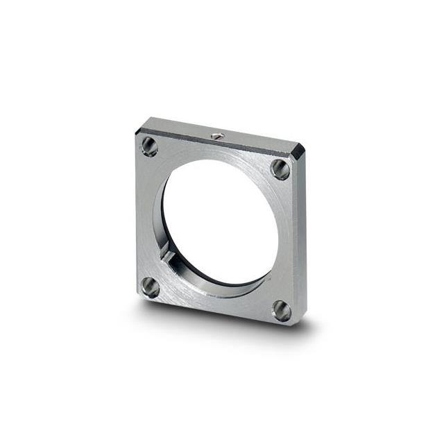 CONN MOUNTING FLANGE M17 SILVER