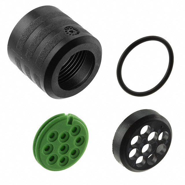 CONN BACKNUT 1 BLACK