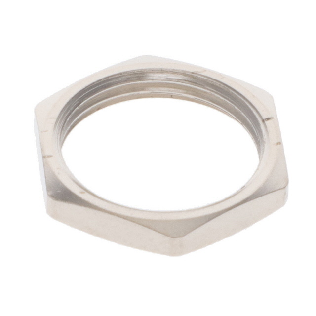 CONN HEX NUT SILVER