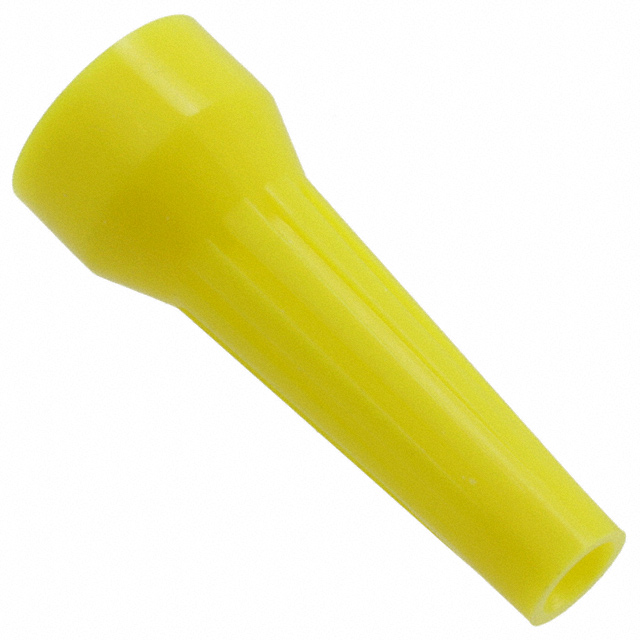 CONN STRAIN RELIEF YELLOW