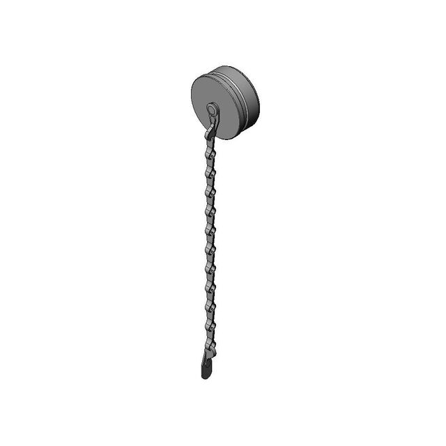 CIRC CONN, PLUG DUST CAP, SIZE 2