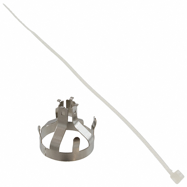 CONN CABLE BRAID TERMINATION SIL