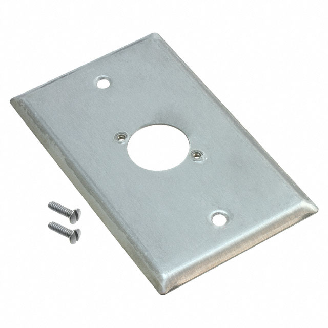 CONN WALL PLATE SILVER