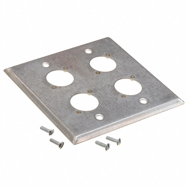 CONN WALL PLATE SILVER