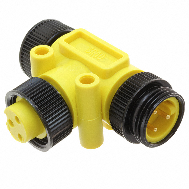 CONN T-ADPT 3P-3/3P F-F/M INLINE