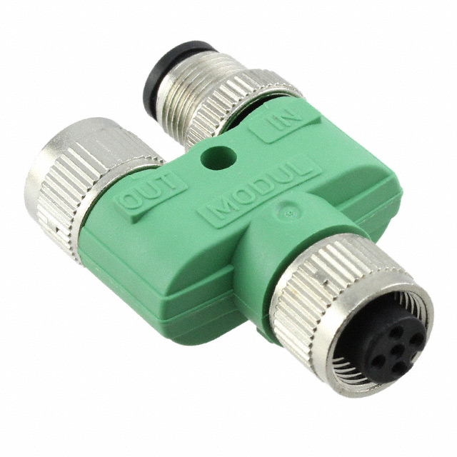 CONN Y-ADPT 5P-5/5P F-F/M INLINE