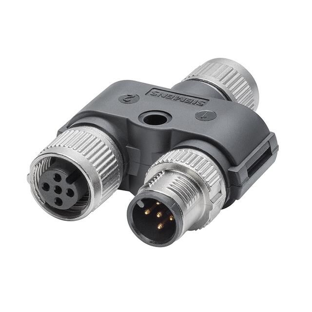 M12 POWER T-TAP (A-CODED)