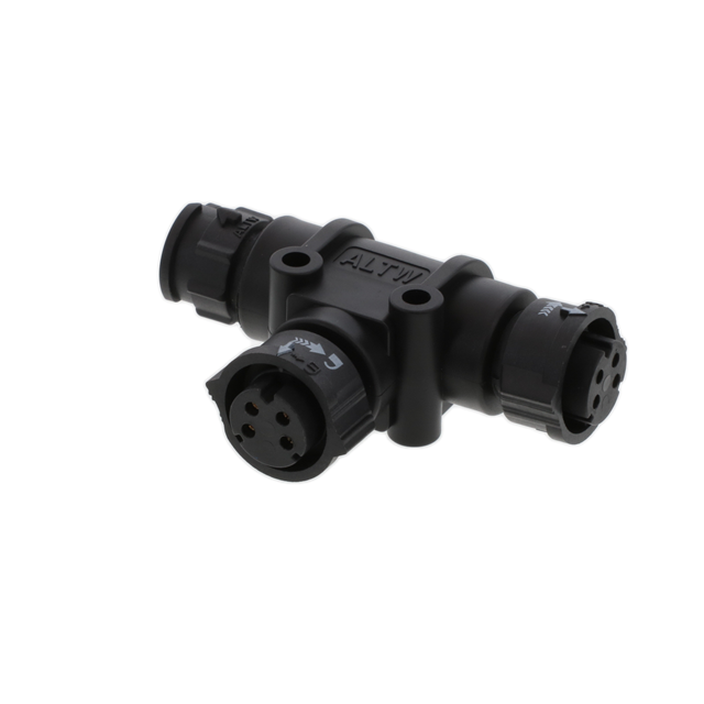 CONN T-ADAPTER 4P-4/4P F-F/M/M