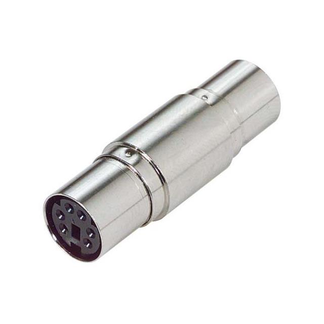 ADPT GNDR CHGR MINI-DIN 6 F/F