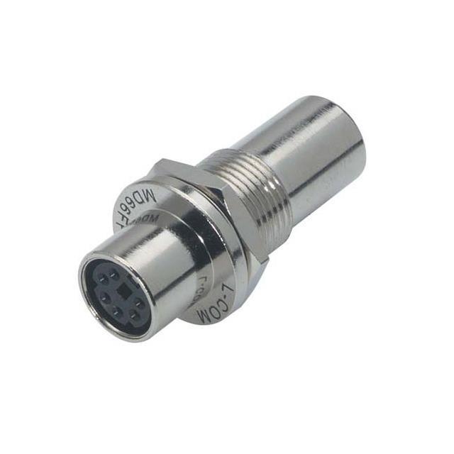ADPT MINI-DIN 6 F/F BULKHEAD