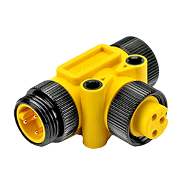 CONN T-ADPT 3P-3/3P F-F/M INLINE