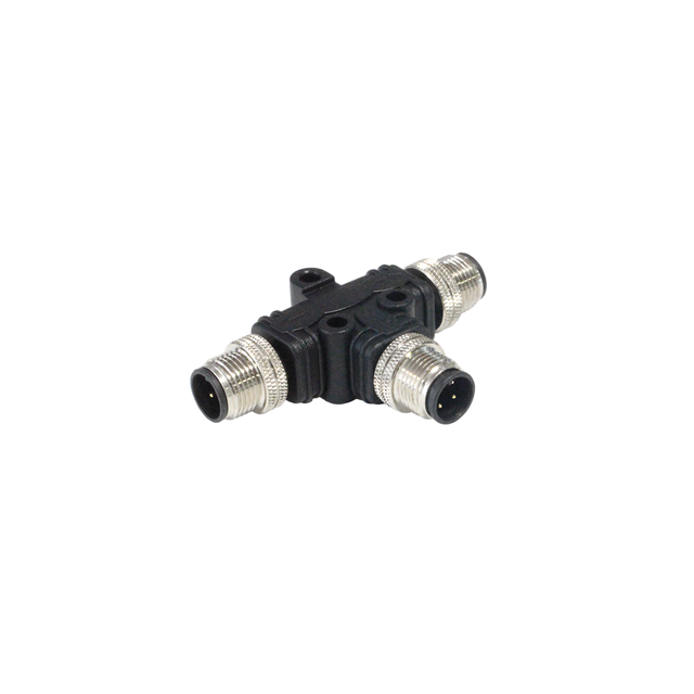 CONN SPLIT M12 4POS M-M-M