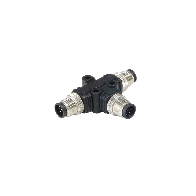 CONN SPLIT M12 12POS M-M-M