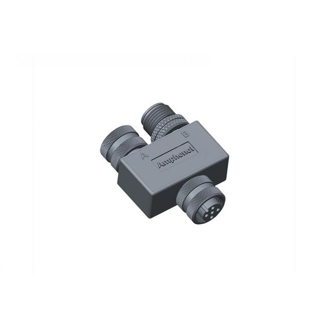 CONN Y-ADPT 5P-5/5P F-F/M INLINE