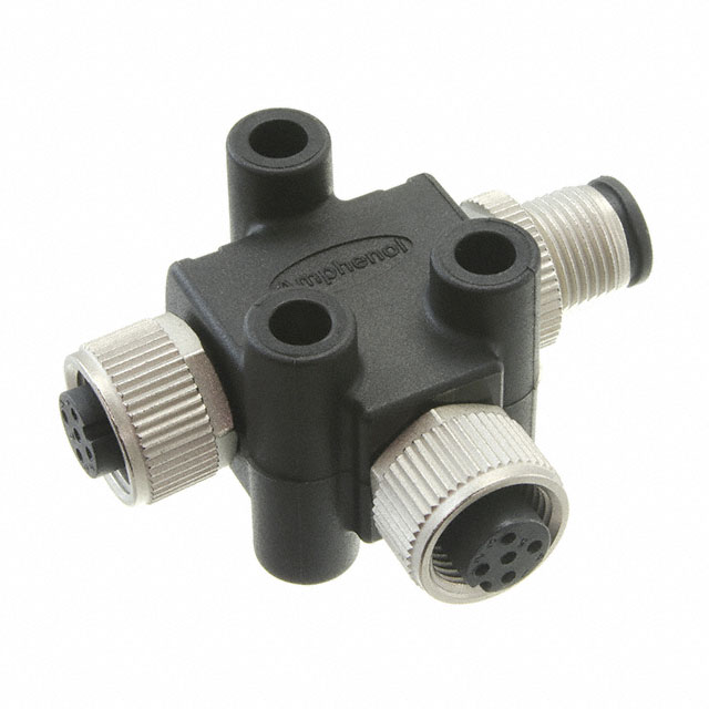 CONN T-ADPT 3P-3/3P F-F/M INLINE