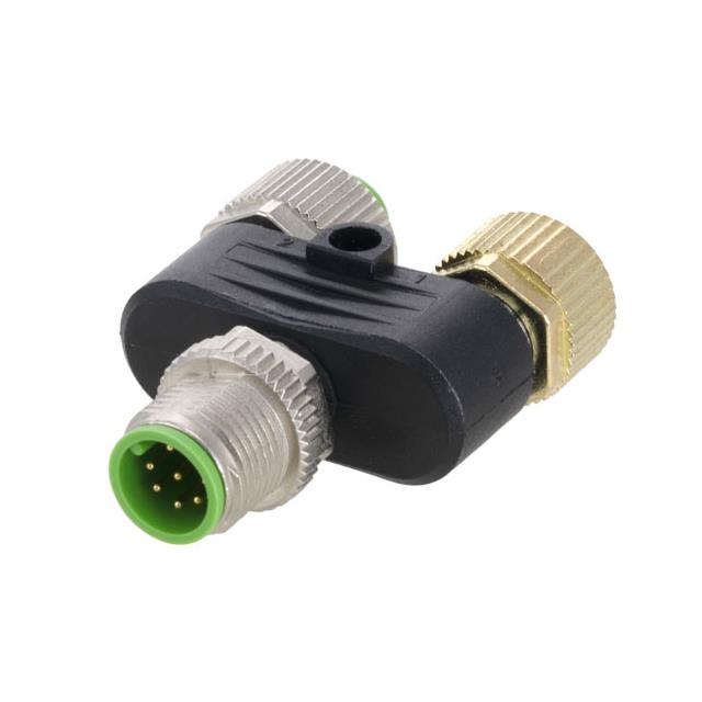 M12 8A-M TO 2XM12 8A-F T CPLR SH