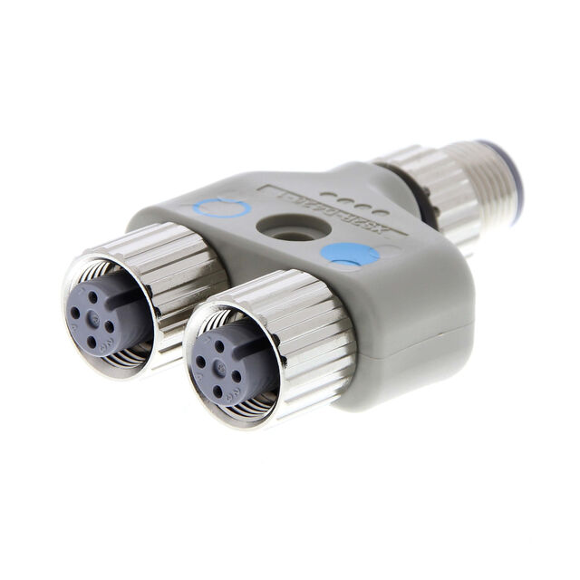 CONN Y-ADPT 4P-4/4P M-F/F INLINE