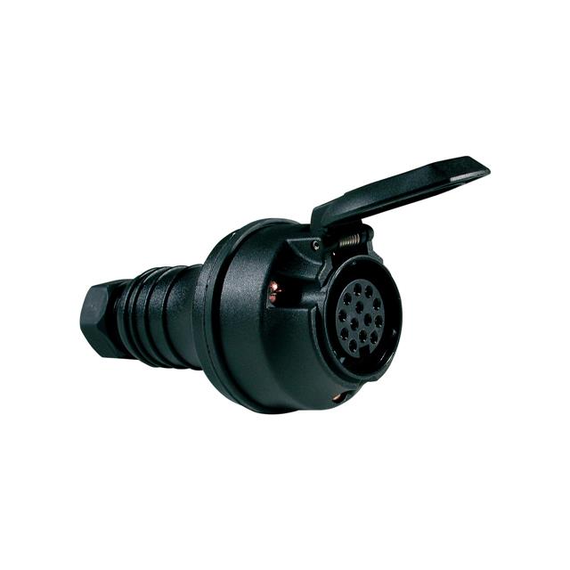CONN PLUG FMALE 13P NICKEL SLDR