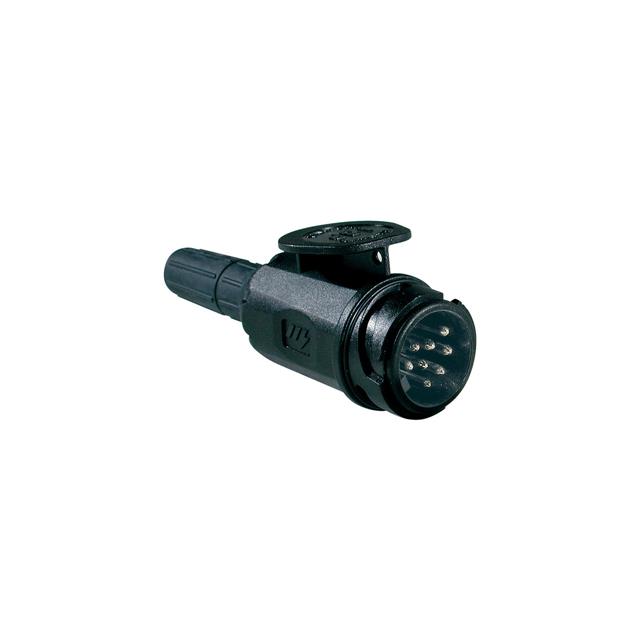 CONN PLUG MALE 8POS NICKEL SCREW