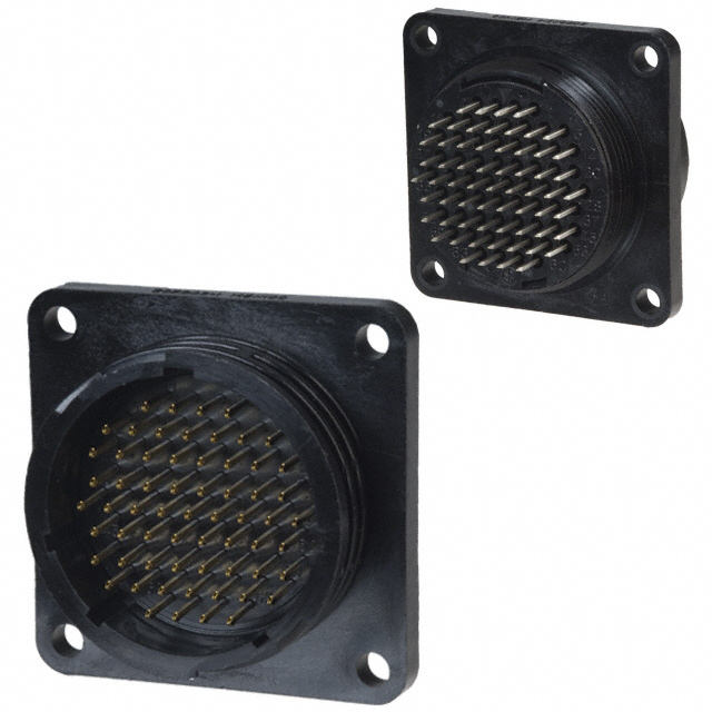 CONN RCPT MALE 63POS GOLD SOLDER