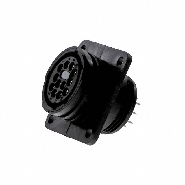 CONN RCPT FMALE 14P TIN-LEAD SLD