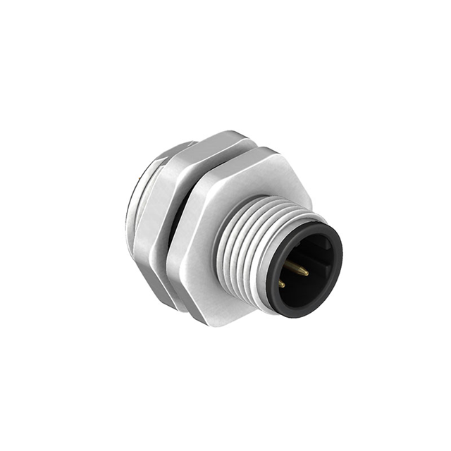 CONN RCPT MALE 3POS SOLDER CUP