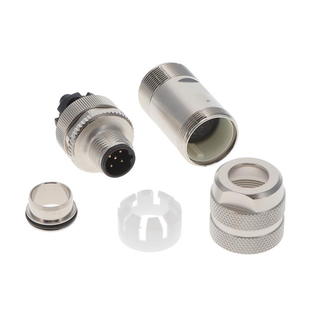 CONN PLUG MALE 5POS GOLD SCREW