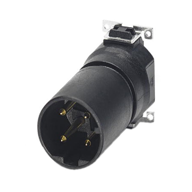 CONN MALE INSERT 4POS SOLDER