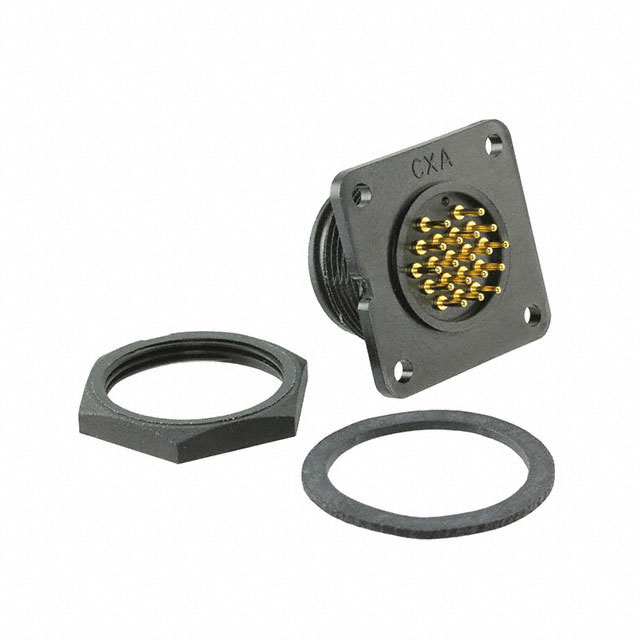 CONN RCPT FMALE 18POS GOLD SLDR