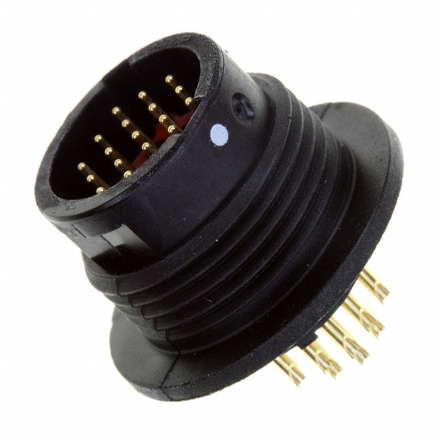 CONN RCPT MALE 19POS SOLDER CUP