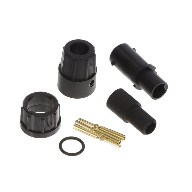CONN PLUG MALE 3POS GOLD CRIMP