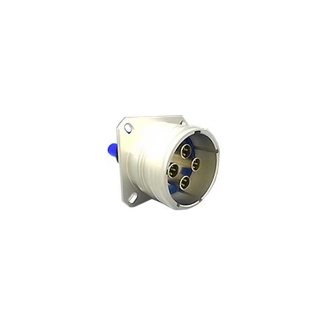 CONN RCPT FMALE 4POS GOLD CRIMP