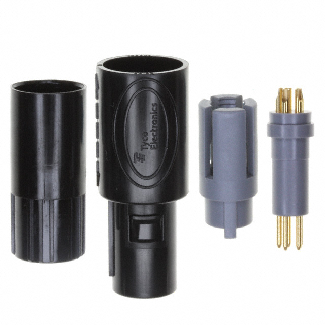 CONN PLUG MALE 5POS SOLDER CUP