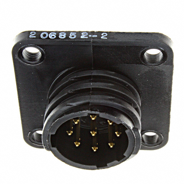 CONN RCPT MALE 9POS GOLD SOLDER