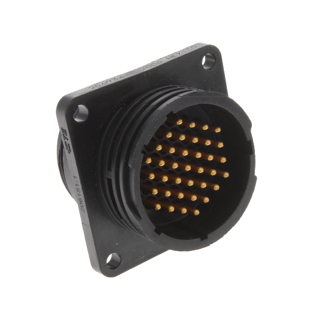 CONN RCPT MALE 37POS GOLD SOLDER
