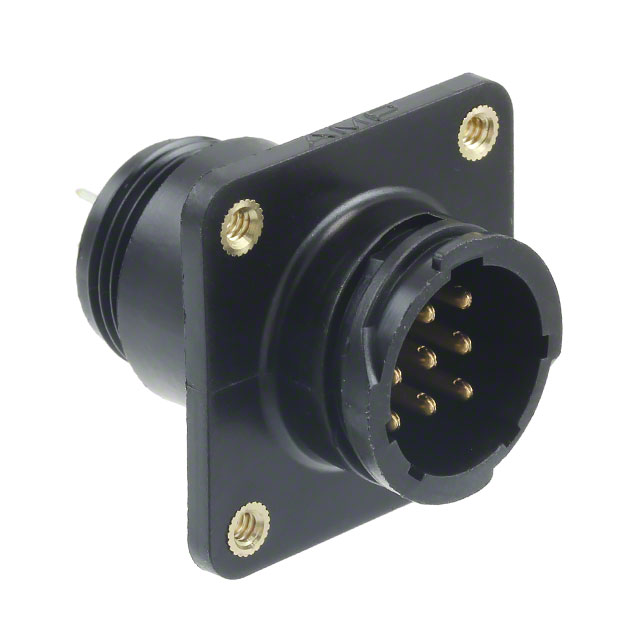 CONN RCPT MALE 9POS GOLD SOLDER