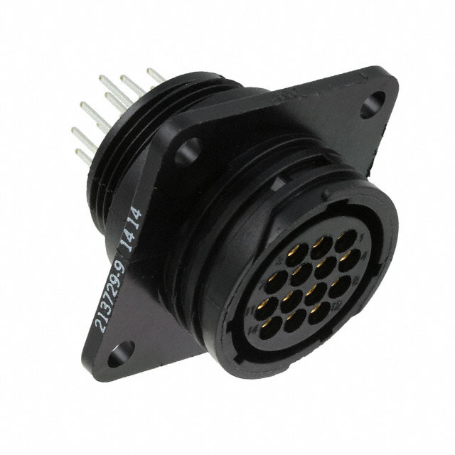 CONN RCPT FMALE 14POS GOLD SLDR