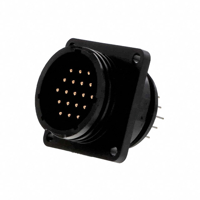 CONN RCPT MALE 19POS TIN SOLDER