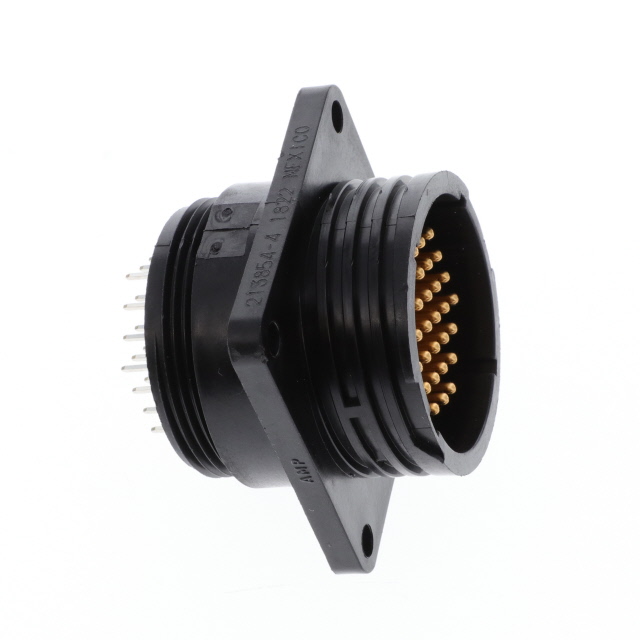 CONN RCPT MALE 37POS GOLD SOLDER