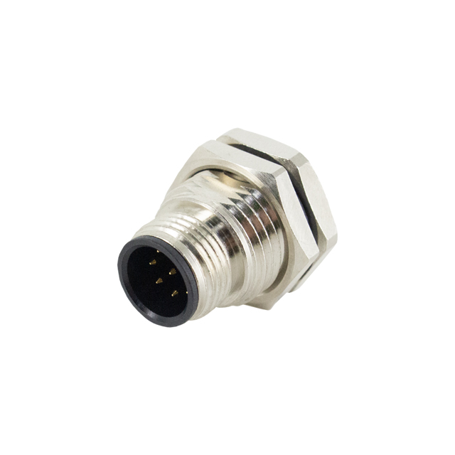 M12 A-CODE RECEPTACLE, 8PIN MALE