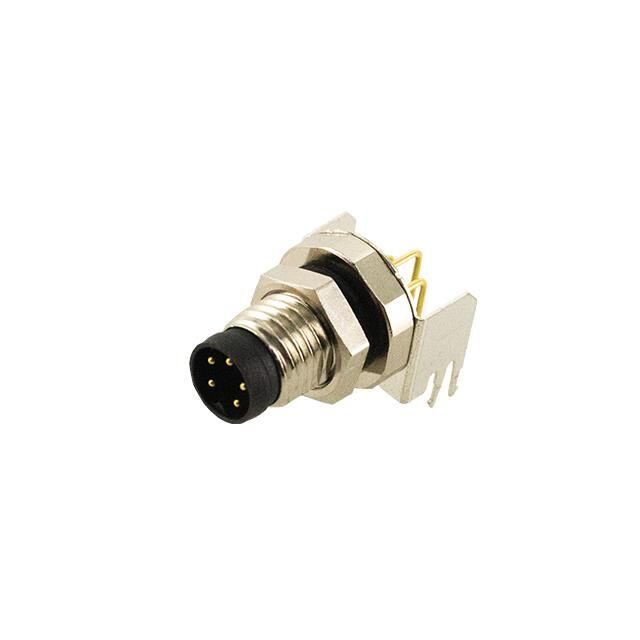 M8 A-CODE RECEPTACLE, 5PIN MALE