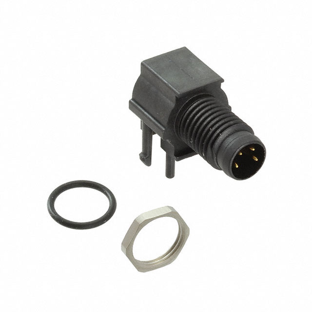 CONN PLUG MALE 4POS GOLD SOLDER