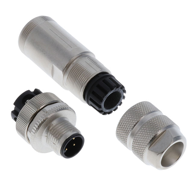 CONN PLUG MALE 4POS GOLD SCREW